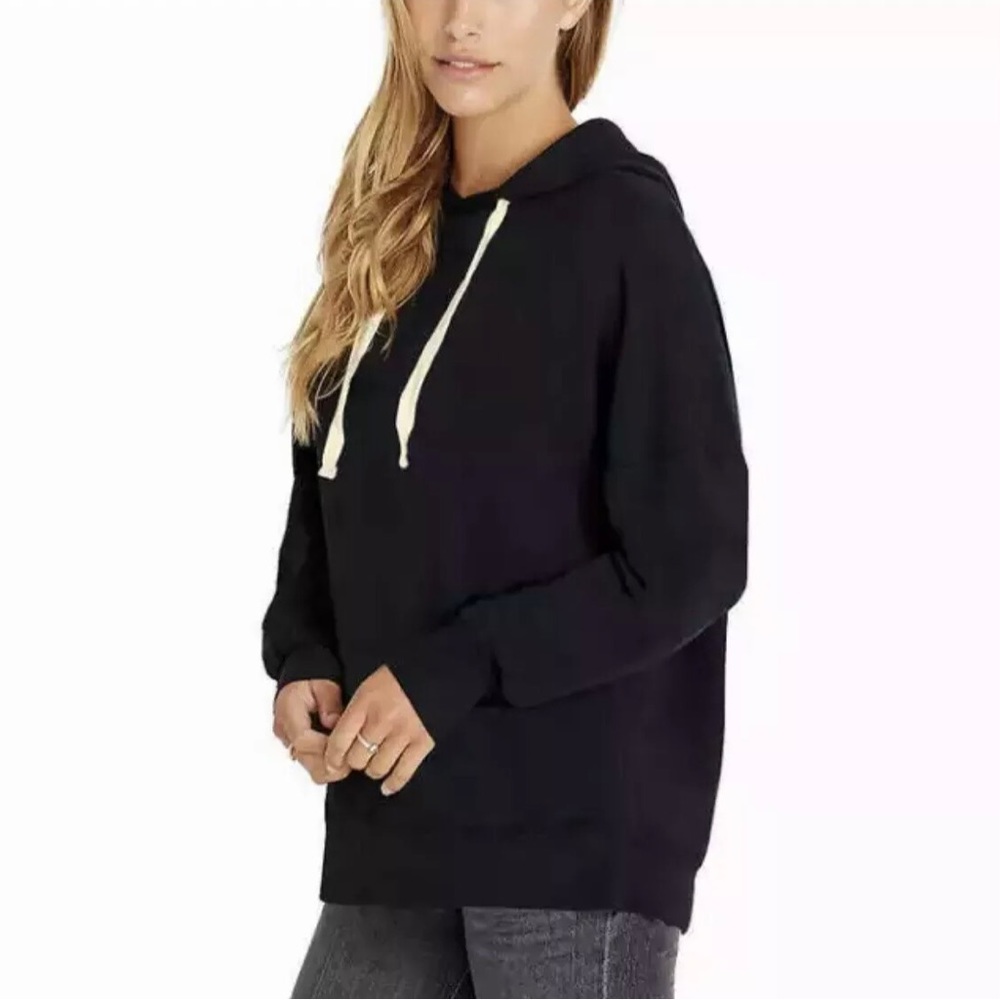 Buffalo Ladies Super Soft Hoodie Pullover Size Small Black NWT